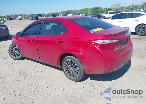 2016 Toyota Corolla S Plus z USA, uszkodzony, nr VIN 2T1BURHE3GC520243